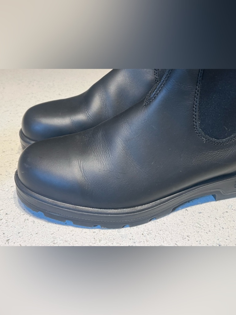 Blundstone black leather Chelsea thermal waterproof boots 7.5 - Picture 4 of 11